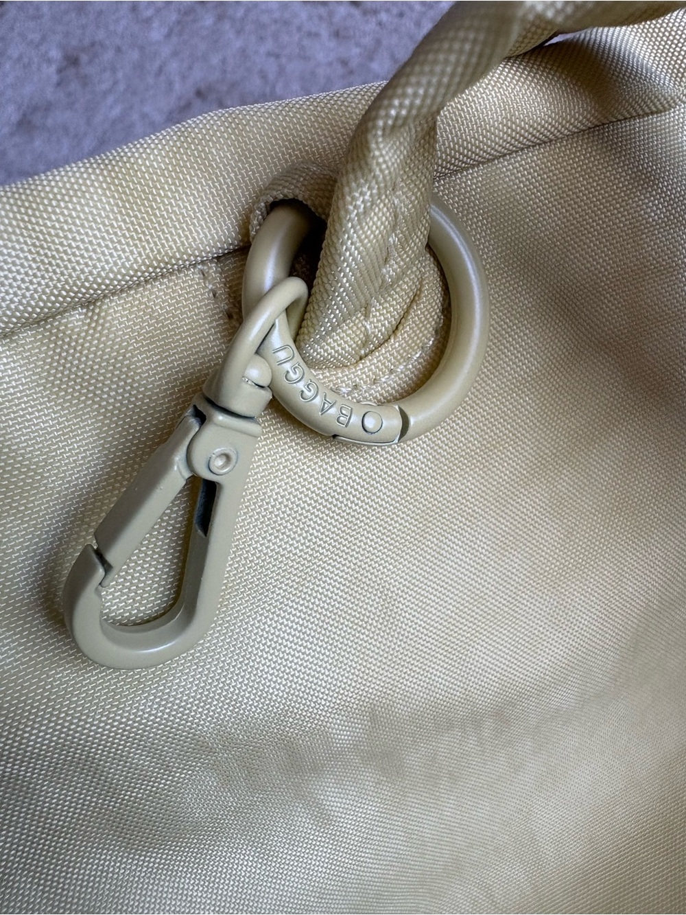 BAGGU medium bowler butter - Picture 6 of 7